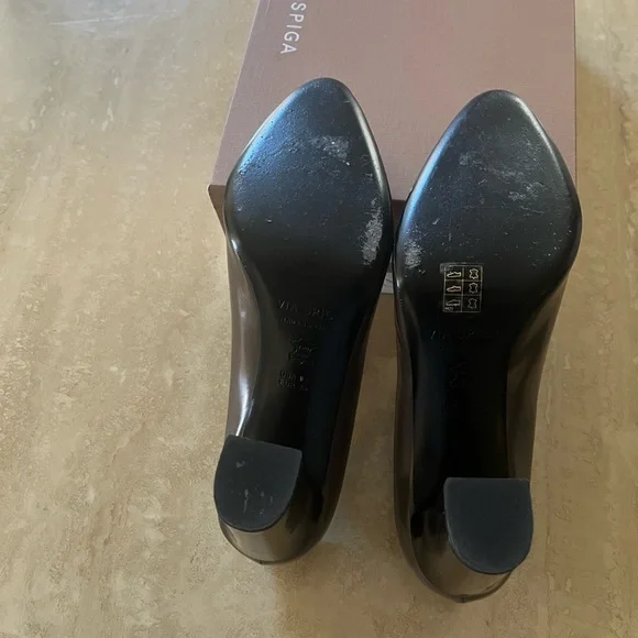 Via Spiga Brown Heels Great/ Jeans! - Picture 5 of 6